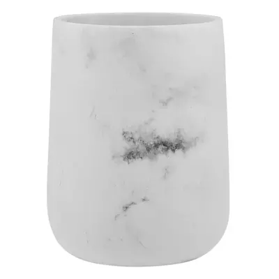 Karaca Marble Tumbler, 7cmx7cmx10cm, White