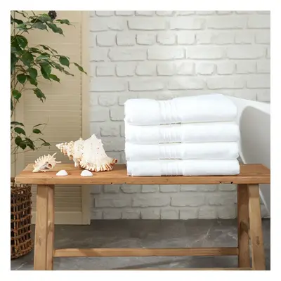 Karaca Home 100% Turkish Cotton Bath Towel Set, Piece, 85cmx150cm, White