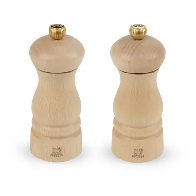 Peugeot Clermont Piece Salt and Pepper Grinder, 13cm, Natural