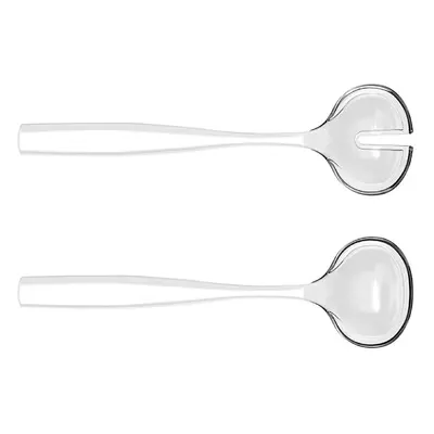 Guzzini Dolce Vita Piece Salad Servers, 28cm, White