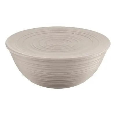 Guzzini Tierra Salad Bowl with Lid, XLarge, Brown