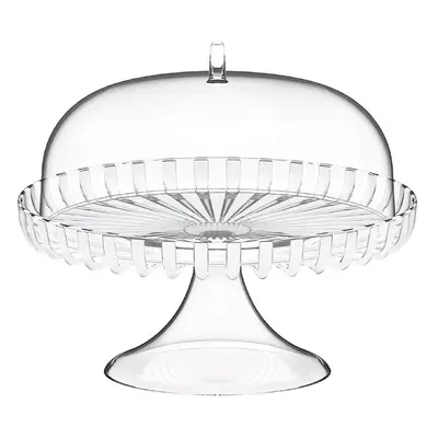 Guzzini Dolce Vita Cake Dome with Stand, 31cm, White