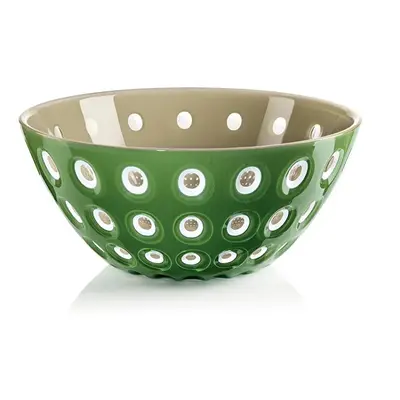 Guzzini Le Murrine Salad Bowl, 25cmx11cm, Green Brown