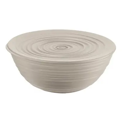 Guzzini Tierra Salad Bowl with Lid, Large, Brown