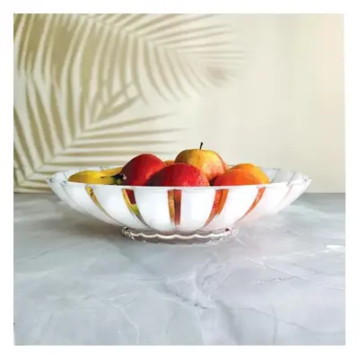 Guzzini Dolce Vita Fruit Bowl, 37.5cm, White