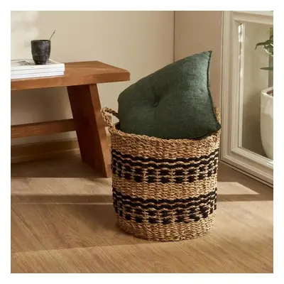 Karaca Soho Seagrass & Jute Storage Basket