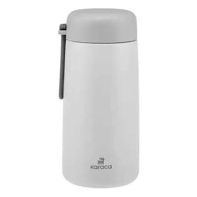 Karaca Remus Stainless Steel Flask, 270ml, White