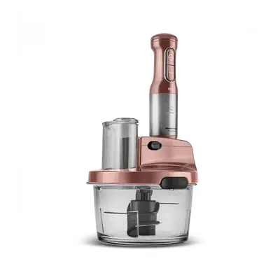 Karaca Mastermaid ProSteel Glass Food Processor, 2500W, Rosegold