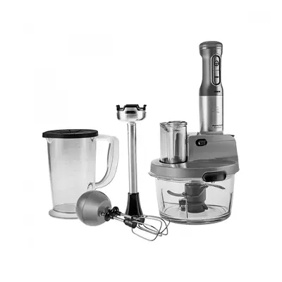 Karaca Mastermaid Steel Glass Food Processor, W, Galaxy Grey