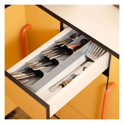 Joseph Joseph DrawerStore Cutlery Organiser, Grey