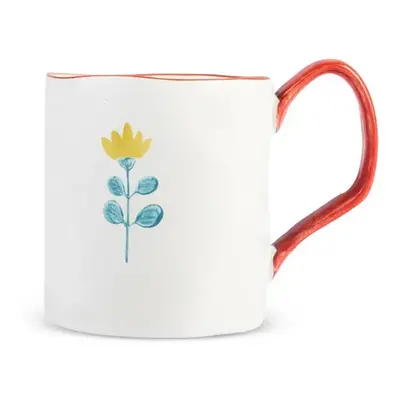 Karaca Primavera Stoneware Mug, 400ml, White