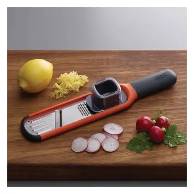 Joseph Joseph Handi-Grate-in-1 Mini Grater & Slicer, Orange