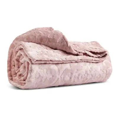 Karaca Home Laila Blanket, 220cmx240cm, Rose