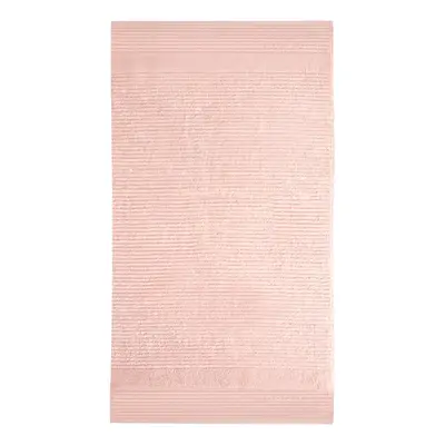 Karaca Home Rachel 100% Turkish Cotton Hand Towel, 50cmx100cm, Light Rose