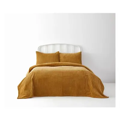 Karaca Home Joena Bedspread Set, Double, Mustard