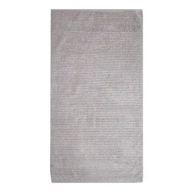 Karaca Home Rachel 100% Turkish Cotton Hand Towel, 50cmx100cm, Light Grey