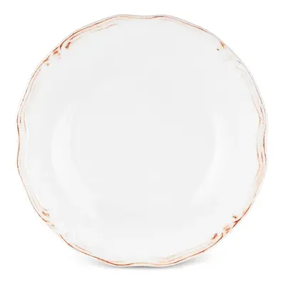 Karaca​ Elizabeth Ceramic Side Plate, 20cm, Ecru