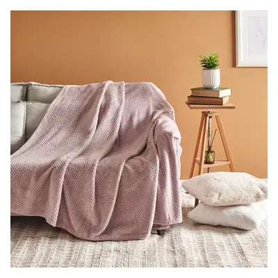 Karaca Pearl Baby Fleece Wellsoft Blanket, Double, Violet