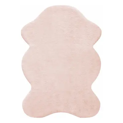 Kasmir Rugs Faux Fur Rug, 70cmx100cm, Blush