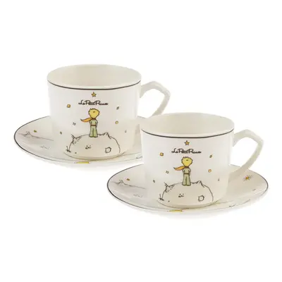 Karaca Le Petit 4-Piece Porcelain Espresso Turkish Coffee Cup for People, 80ml, Multi