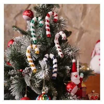 Karaca New Year Christmas Candy Stick Tree Decoration Set, Piece, 14cm, Multi