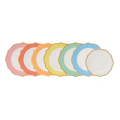 Karaca Rainbow Piece Porcelain Dinner Set for People, Multi