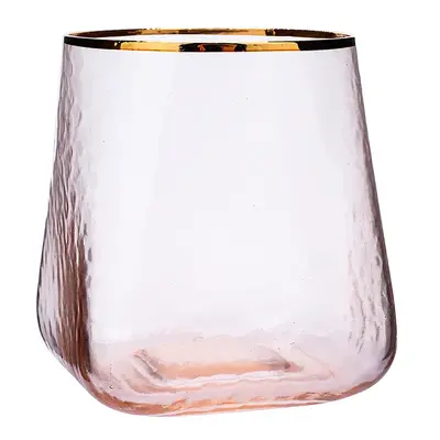 Karaca Misty Glass Tumbler Glass, 460ml, Orange