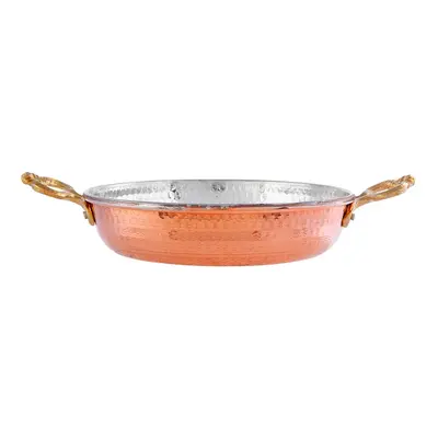 Karaca Mesopotamia Copper Shallow Stock Pot, 20cm, Copper