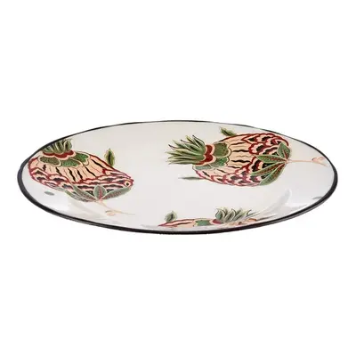 Karaca Paye Seljuk Collection Porcelain Side Plate, 16cm, Green Multi