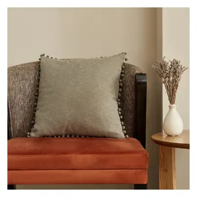 Karaca Home Reneta Filled Cushion, 43cmx43cm, Khaki