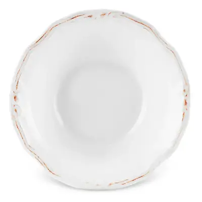 Karaca​ Elizabeth Ceramic Snack Bowl, 12cm, Ecru