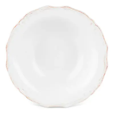 Karaca​ Elizabeth Ceramic Salad Bowl, 26cm, Ecru