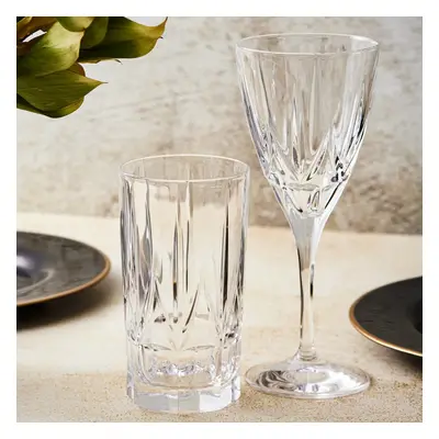 Karaca Turin Piece Glass Set for People, Transparent