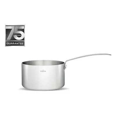 Karaca 3Ply PowerSteel 316+ Stainless Steel Induction Saucepan, 10cm, Silver