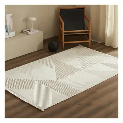 Kasmir Rugs 7/24 Scandinavian Clara Rug, 80cmx150cm, White