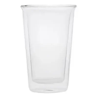 Karaca Pia Double-Walled Latte Glass, 350ml, Transparent