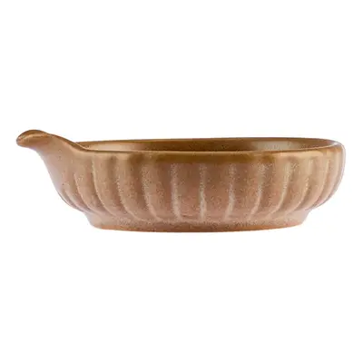 Karaca Vintage Stoneware Sauce Bowl, 8cm, Brown