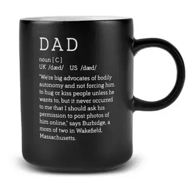 Karaca Tomris Dad Mug, ml, Black