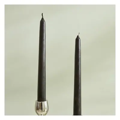 Karaca Home Andy 2-Piece Candle, 24cm, Black