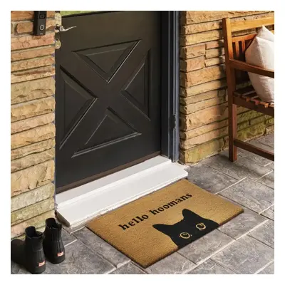 Kaşmir Rugs 7/24 Hoomans Coco Door Mat, 45cmx75cm, Multi