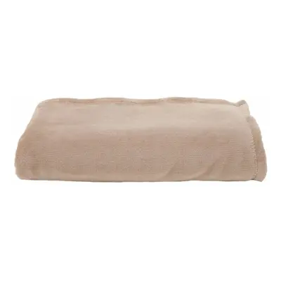 The Karaca Home Fiona Wellsoft TV Blanket, 130cmx180cm, Taupe