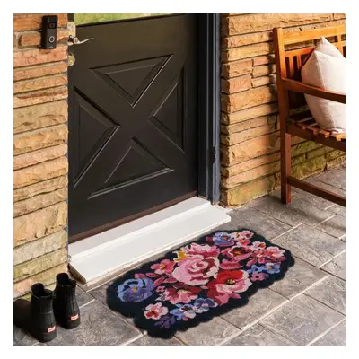 Kaşmir Rugs 7/24 Begonia Coco Door Mat, 45cmx75cm, Multi