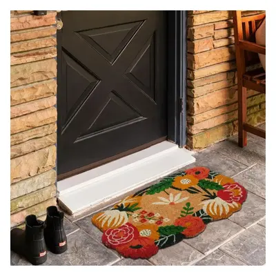 Kaşmir Rugs 7/24 Garden Coco Door Mat, 45cmx75cm, Multi