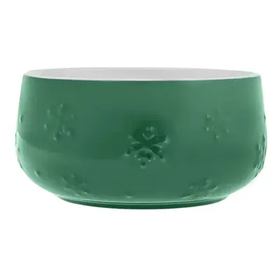 Karaca New Year Christmas Porcelain Dipping Dish, 15cm, Green