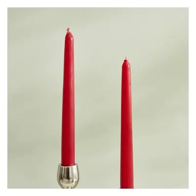 Karaca Home Andy 2-Piece Candle, 24cm, Red