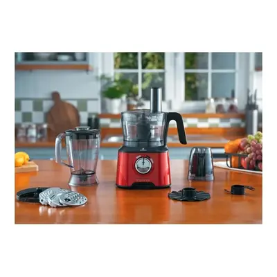 Karaca Mastermaid Power Multifunctional in Food Processor Set, 2500W, Imperial Red