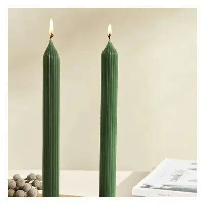 Karaca Home Wave 2-Piece Candle, 2cmx23cm, Green