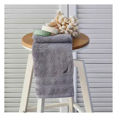 Nautica Home Crew Guest 100% Turkish Cotton Towel, 30cmx50cm, Grey