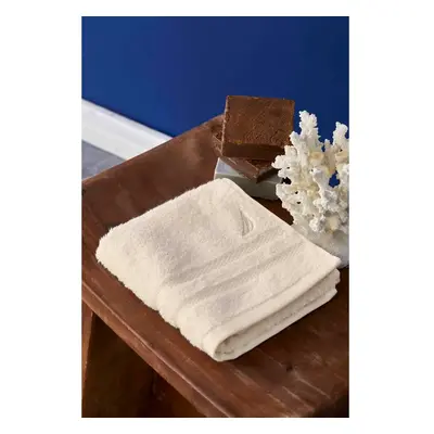 Nautica Home Crew Guest 100% Turkish Cotton Towel, 30cmx50cm, Ivory