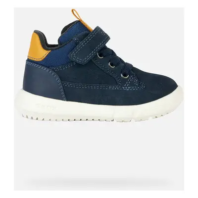 GEOX Hyroo Toddler Boy Navy/ochre Yellow, Size: